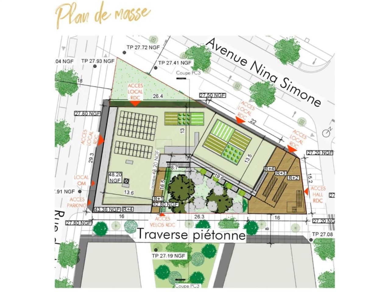 Vente bureaux 532 m² divisibles à partir de 266 m²
