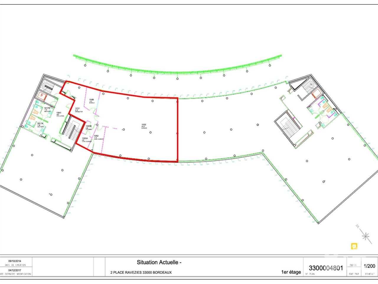 Location bureaux 1901 m² divisibles à partir de 229 m²