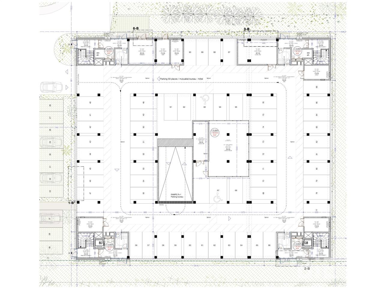 Location bureaux 3618 m² divisibles à partir de 331 m²