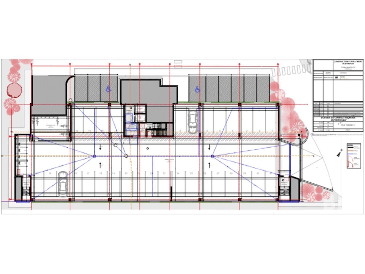 Location bureaux 3472 m² divisibles à partir de 128 m²