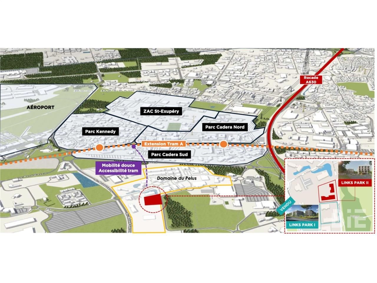 Vente bureaux 2513 m² divisibles à partir de 803 m²