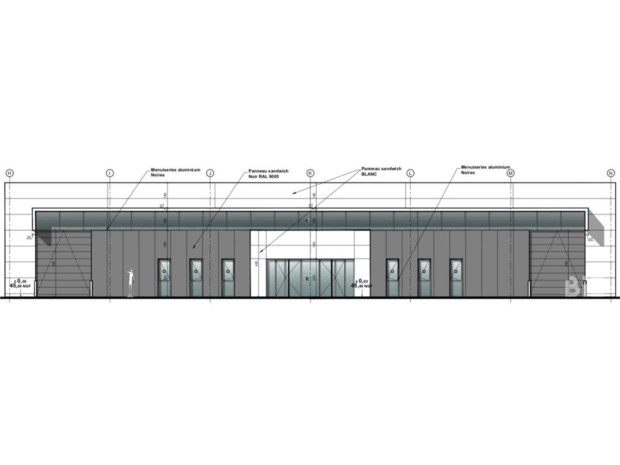 Location entrepots 641 m² non divisibles