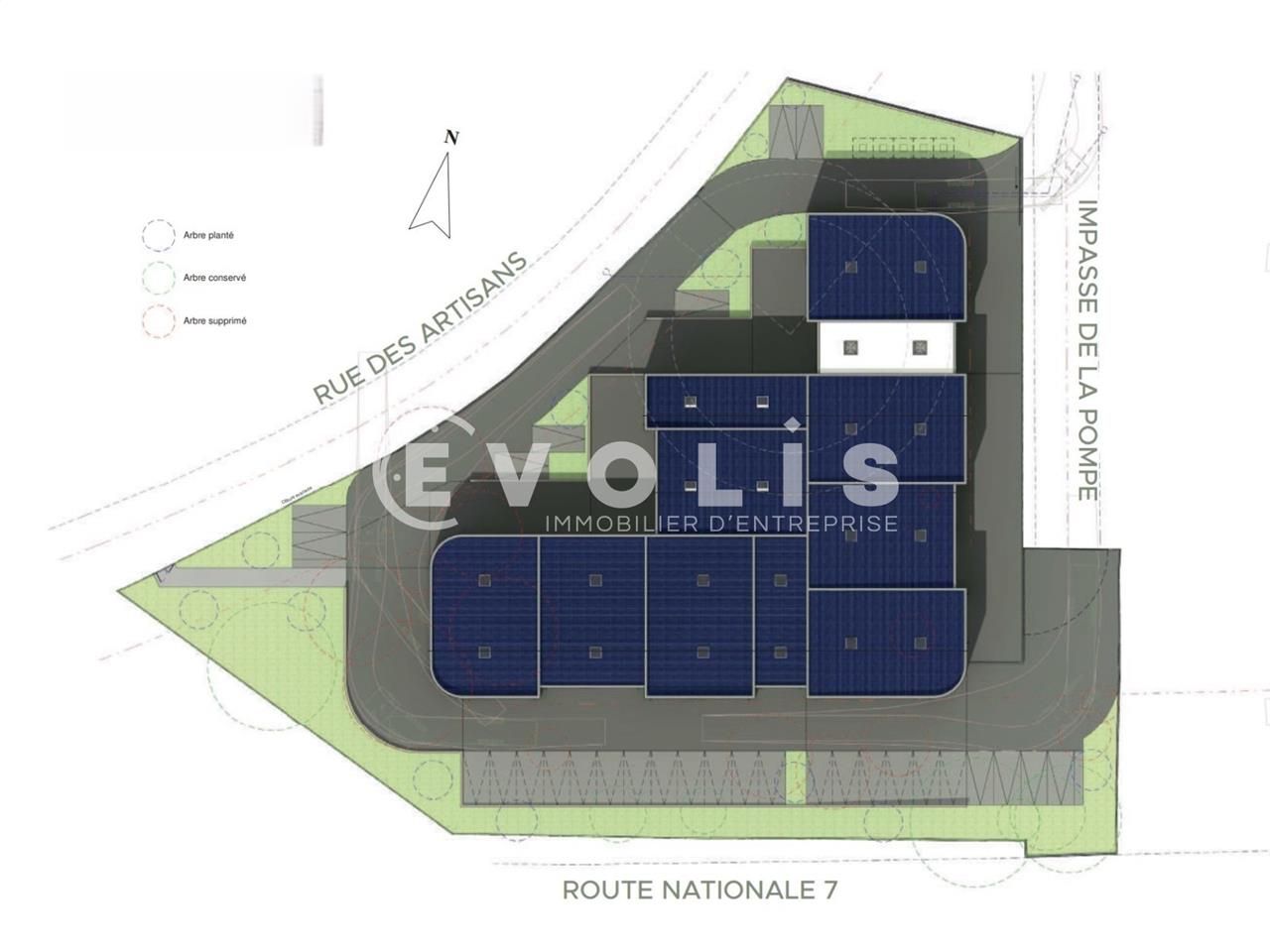 Vente entrepots 112 m² non divisibles