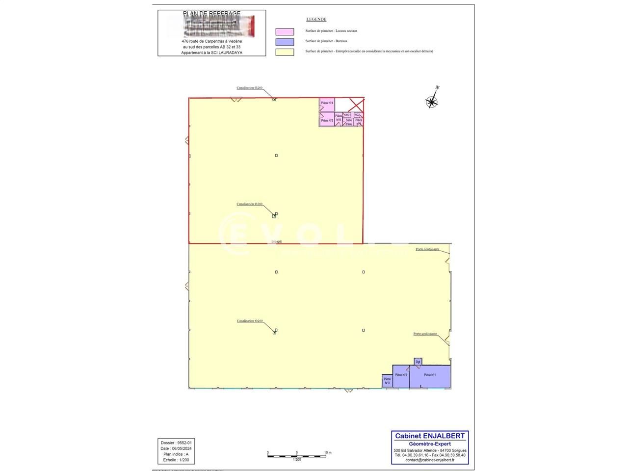 Location entrepots 600 m² non divisibles