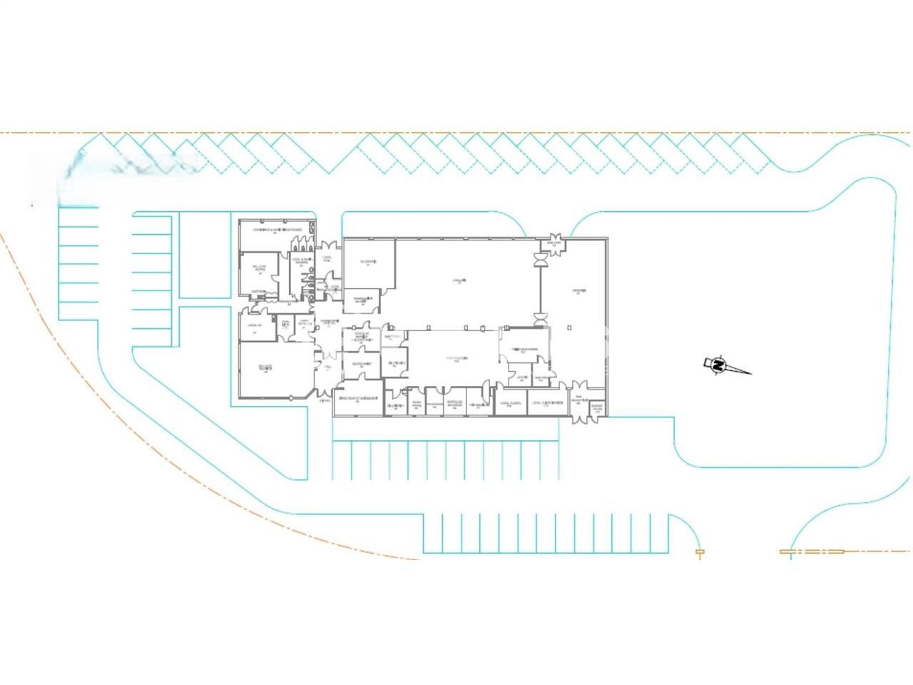 Vente bureaux 1067 m² non divisibles