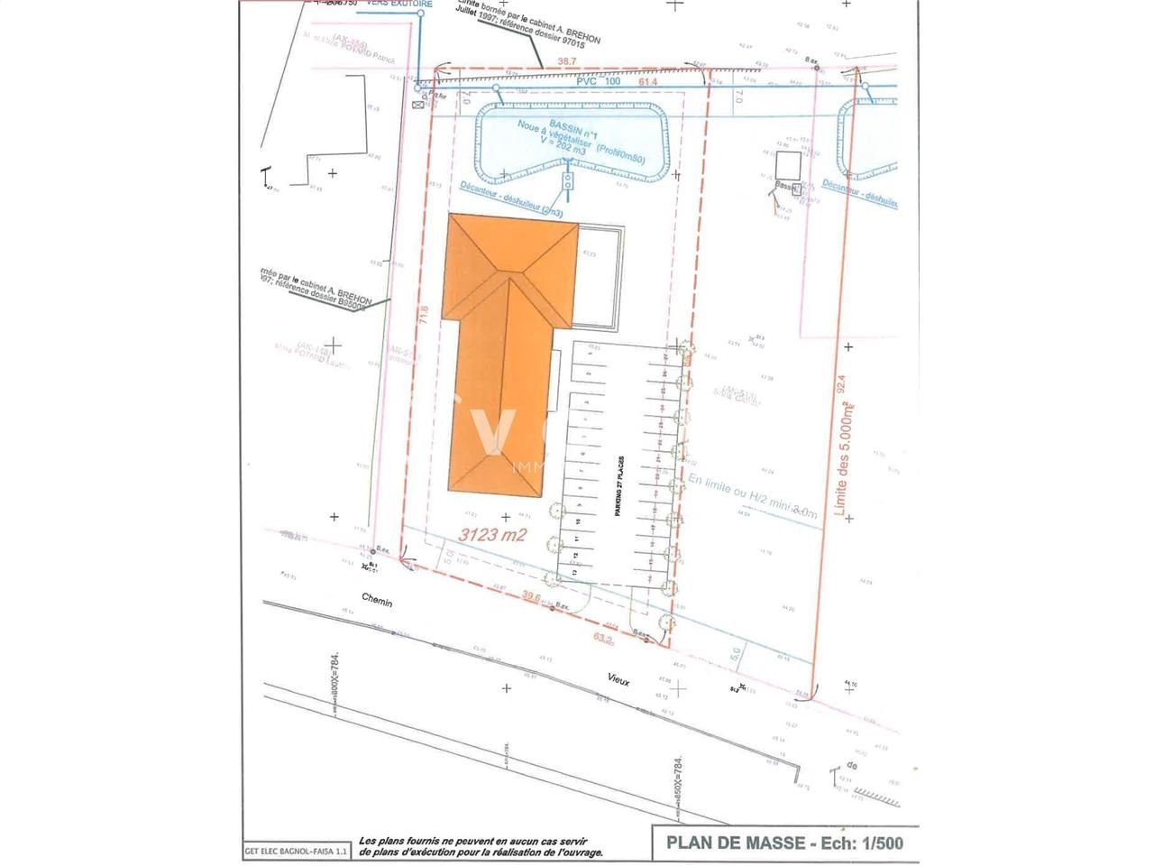 Vente entrepots 630 m² non divisibles
