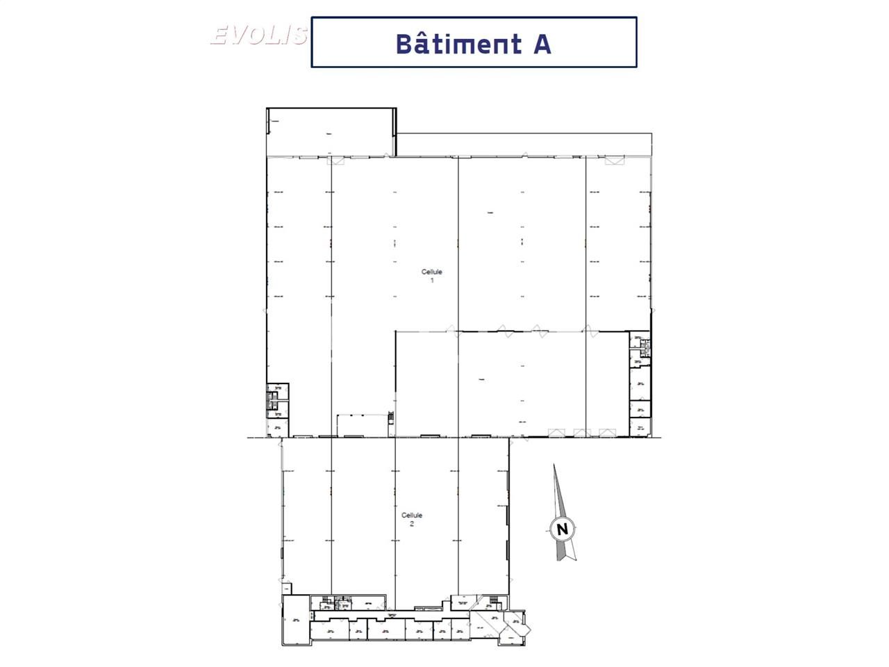 Location entrepots 6522 m² non divisibles