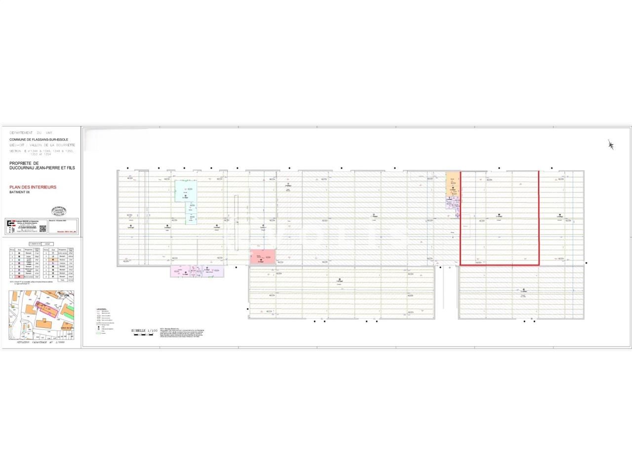 Location entrepots 522 m² non divisibles