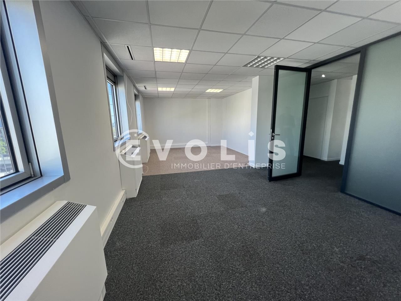 Au sein du quartier d'affaires de Noisy-le-Grand,