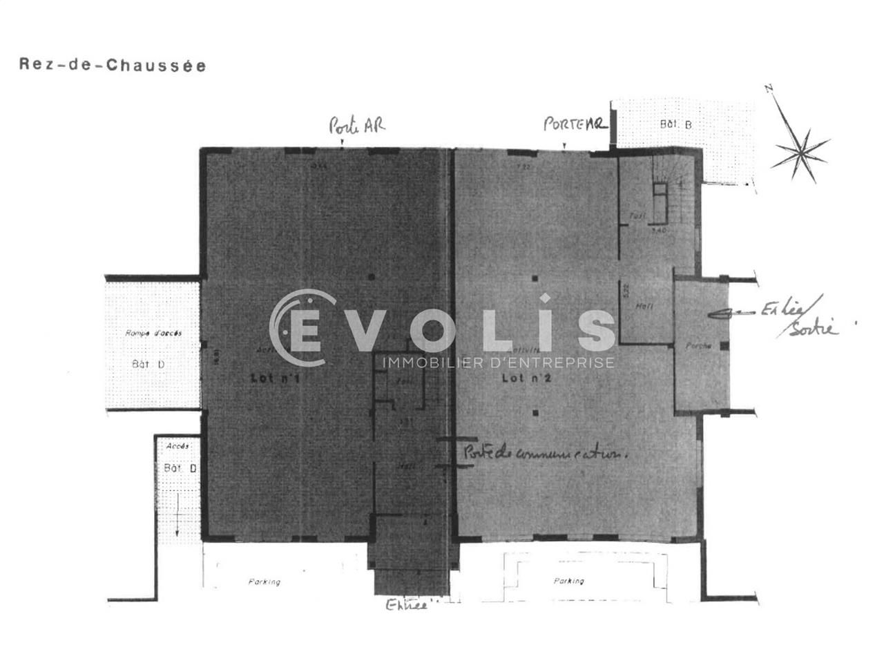 Location entrepots 540 m² divisibles à partir de 178 m²