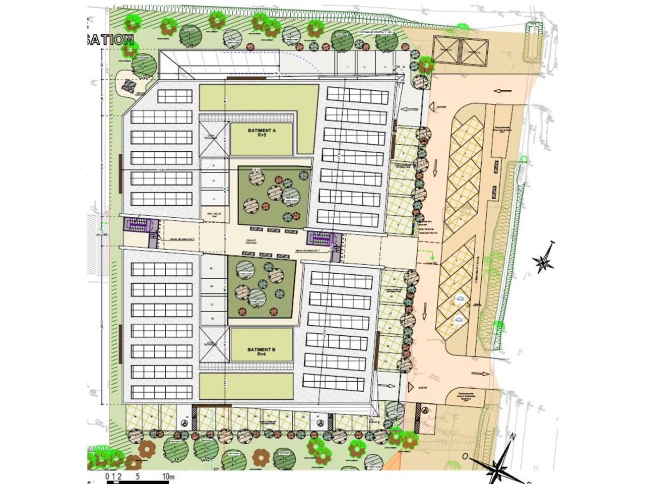 Vente bureaux 1289 m² divisibles à partir de 113 m²