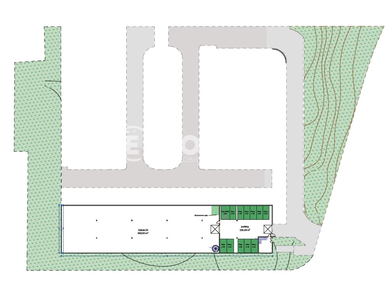 Vente entrepots 848 m² divisibles à partir de 116 m²