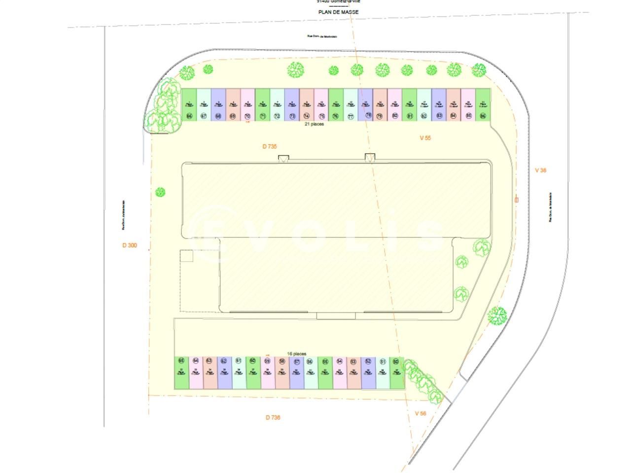 Vente bureaux 1223 m² divisibles à partir de 18 m²