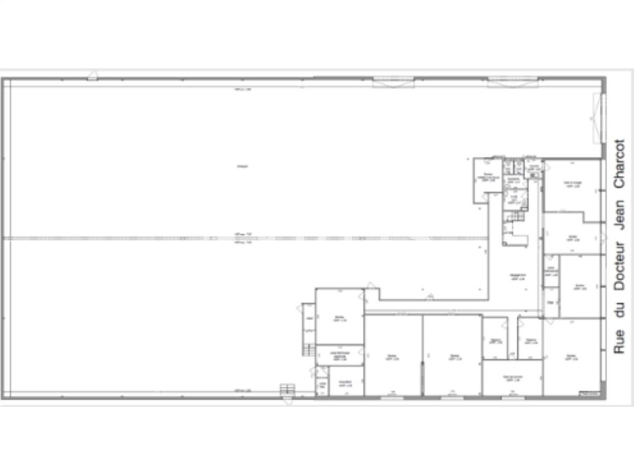 Location entrepots 2348 m² non divisibles