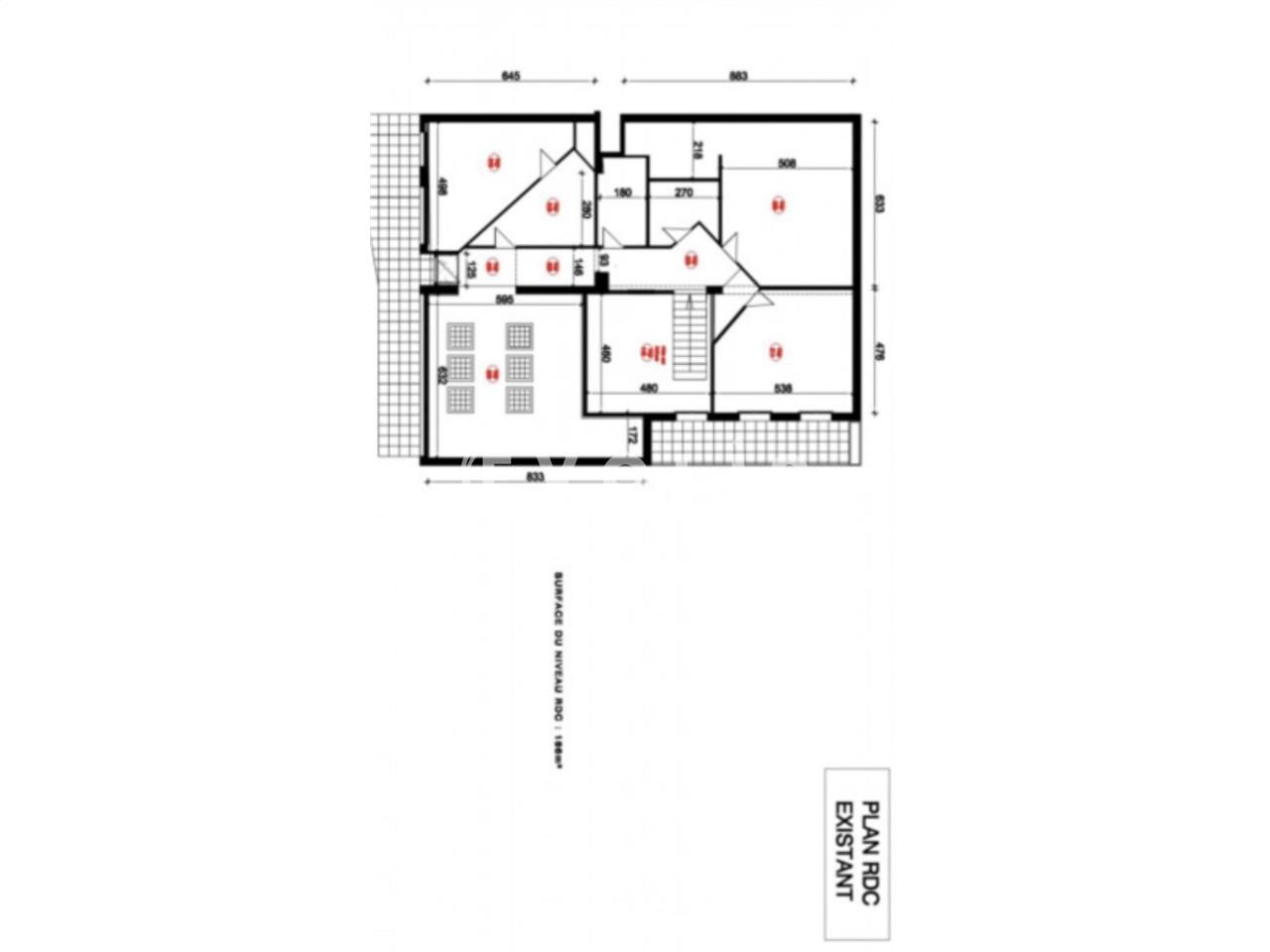 Vente bureaux 300 m² non divisibles