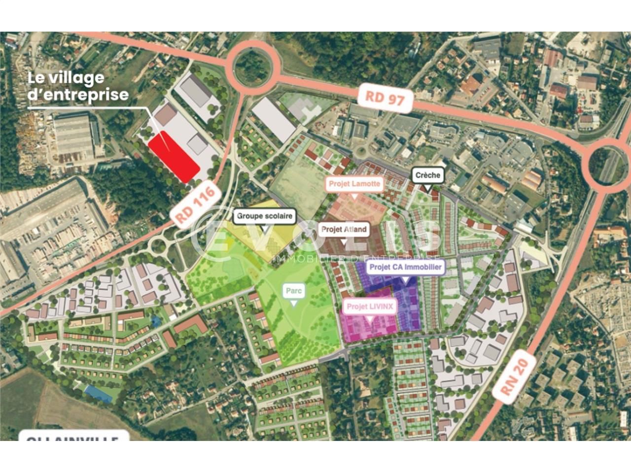 Vente entrepots 4602 m² divisibles à partir de 367 m²