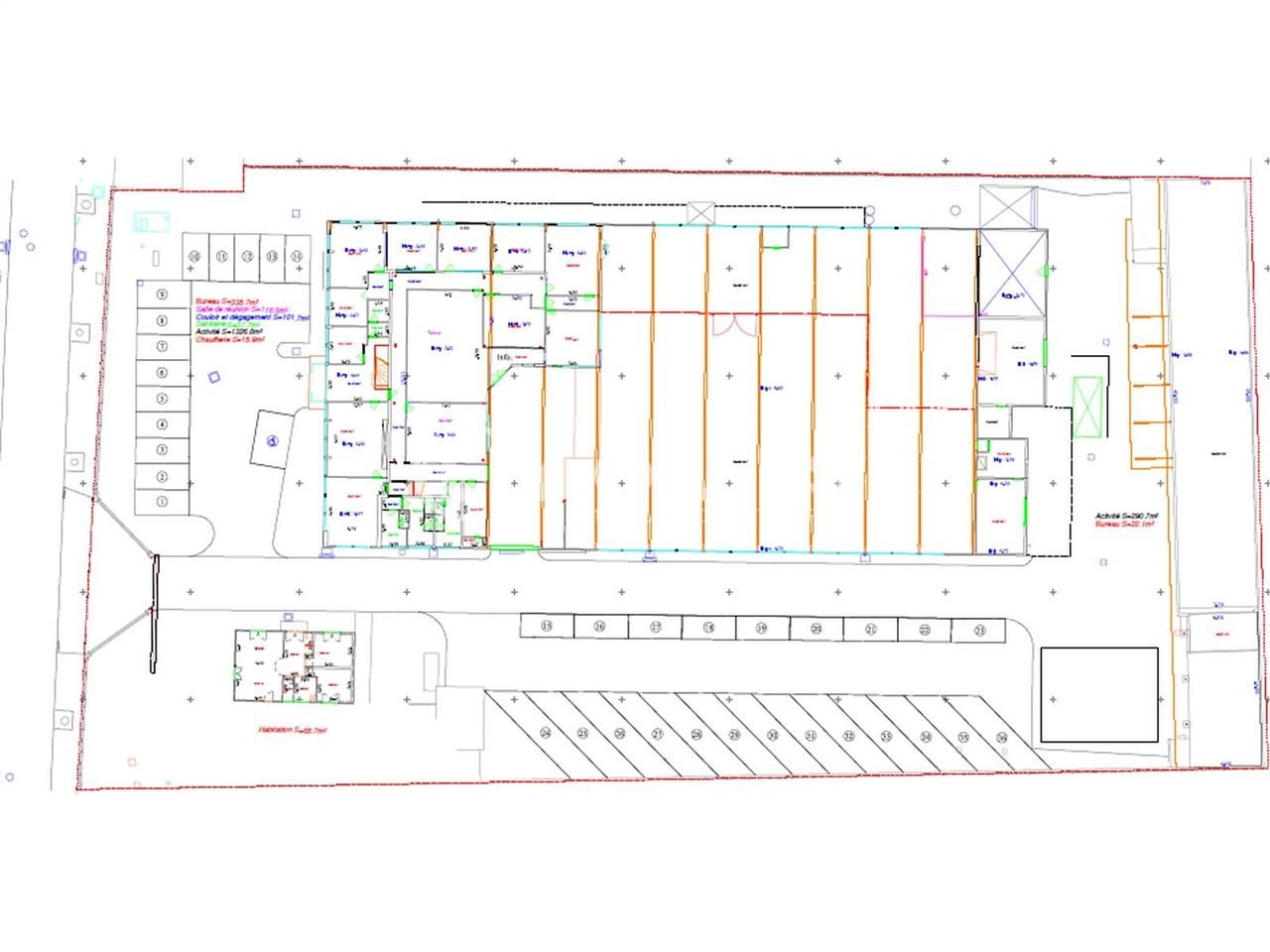 Location bureaux 133 m² divisibles à partir de 17 m²