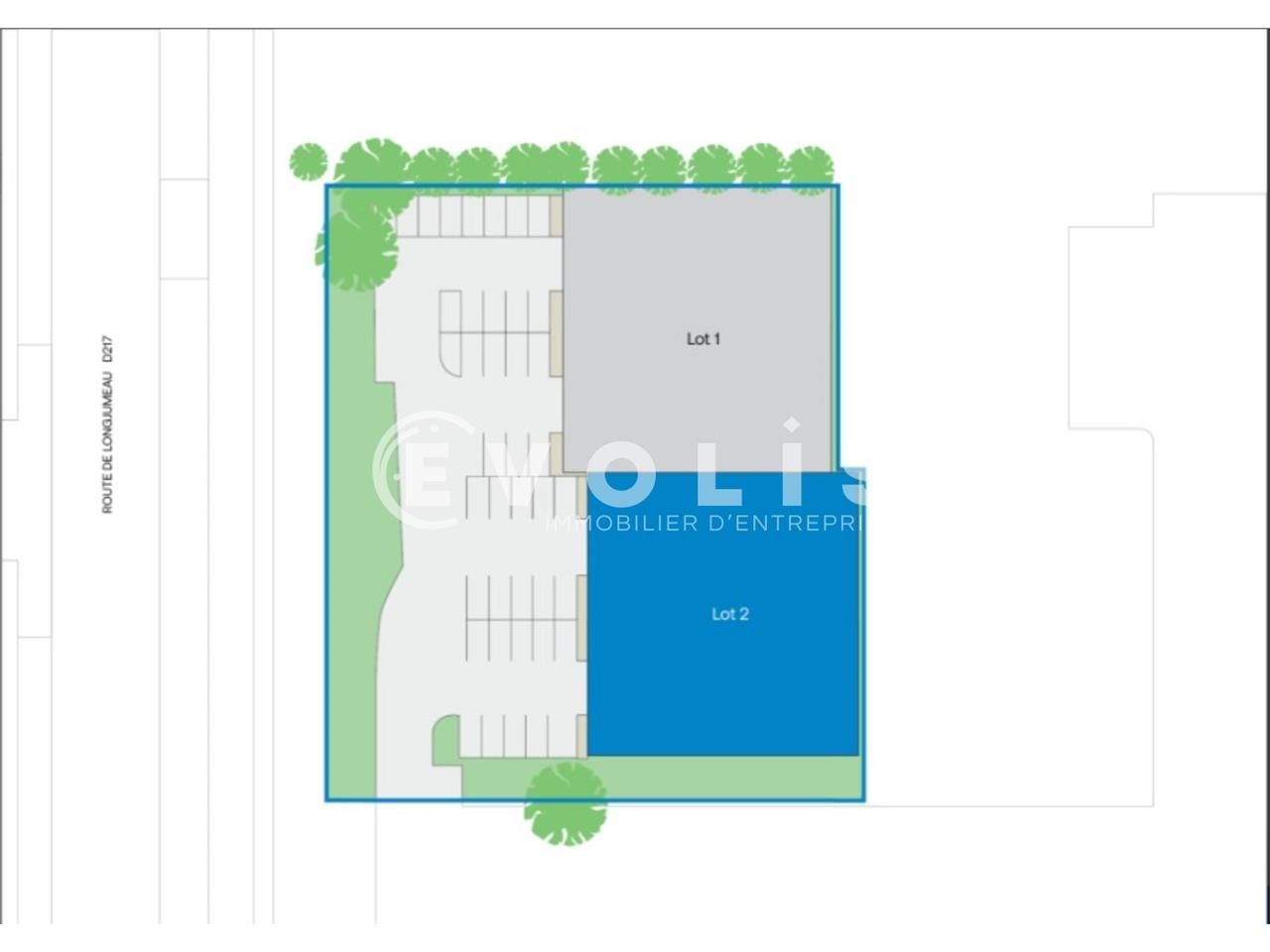 Location entrepots 1189 m² non divisibles