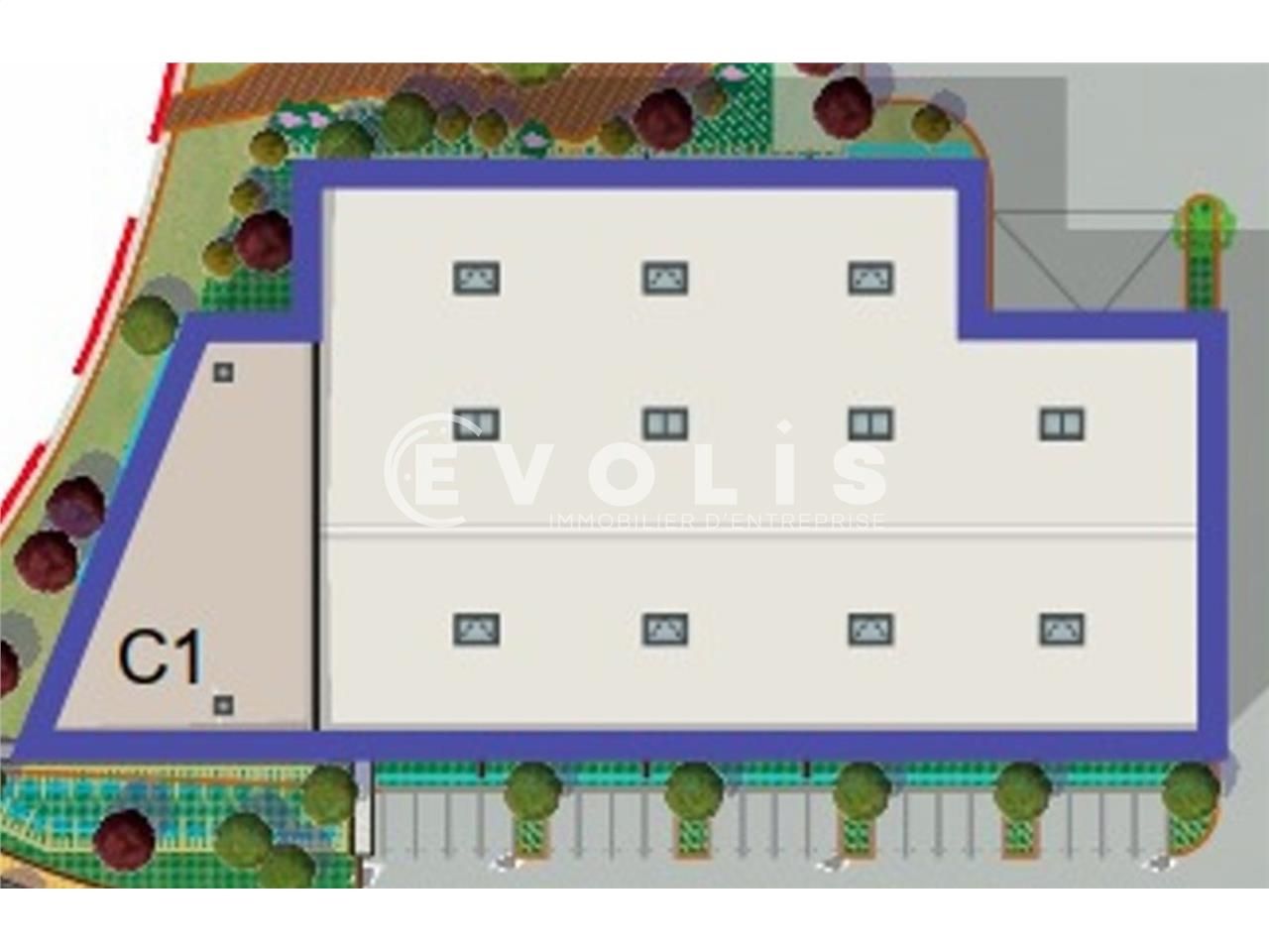 Vente entrepots 1559 m² non divisibles