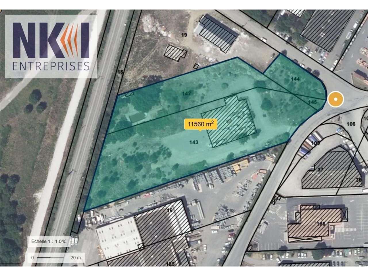 6000 m² pour ce ter en location à Muret