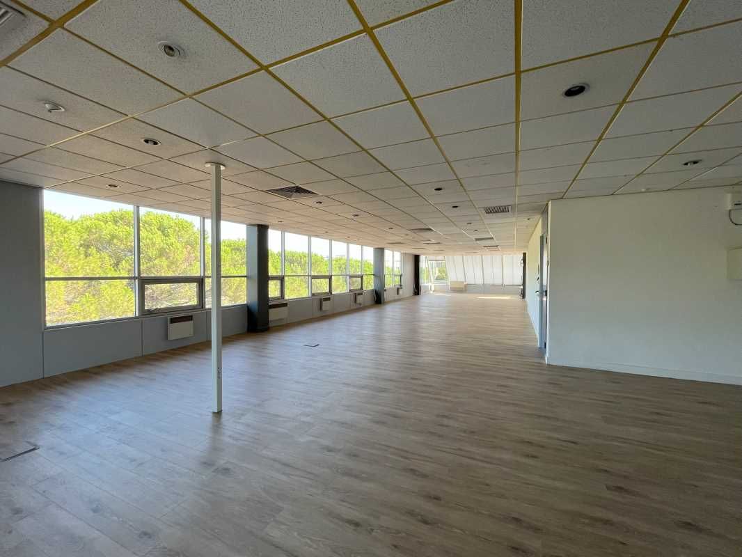 Au sein d'un joli parc tertiaire sécurisé et arbo