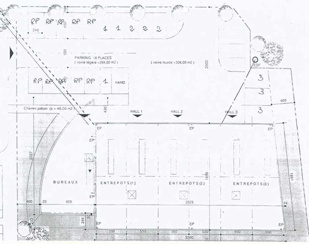 Location entrepots 380 m² divisibles à partir de 180 m²