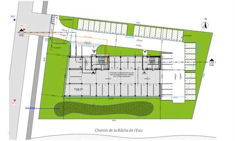 Location bureaux 382 m² divisibles à partir de 107 m²