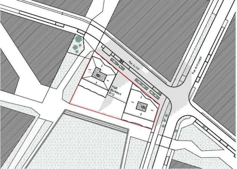 Vente bureaux 1551 m² divisibles à partir de 238 m²