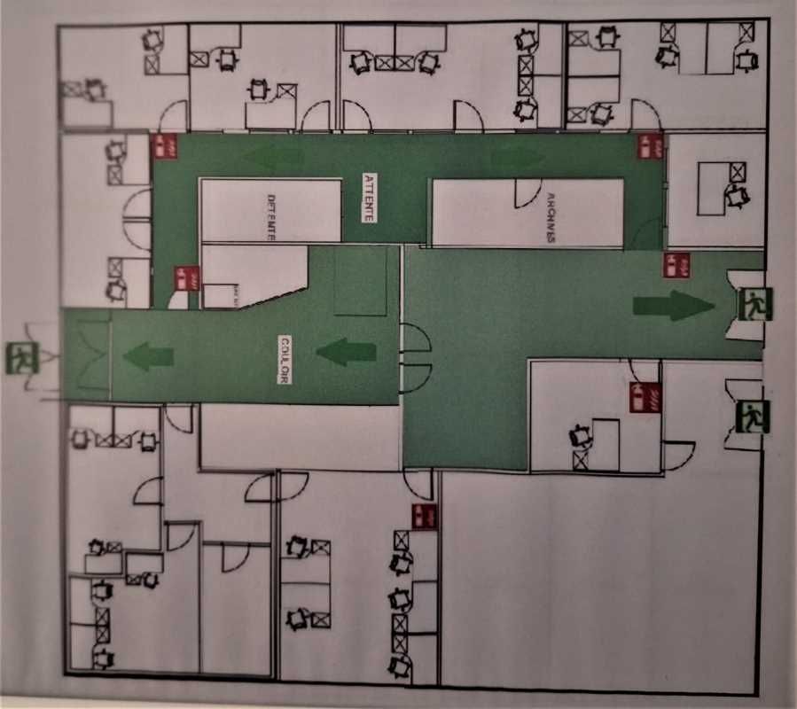 Location bureaux 570 m² divisibles à partir de 120 m²