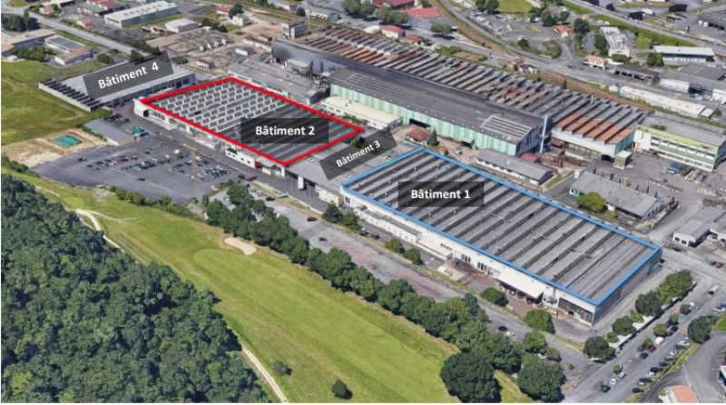 A proximité de la N10 à Angoulême, au sein de la 