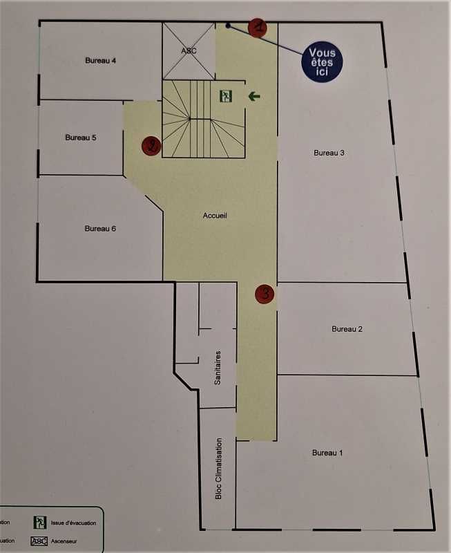 Location bureaux 284 m² divisibles à partir de 142 m²