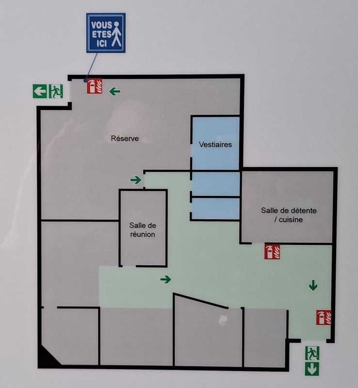 Location bureaux 290 m² non divisibles