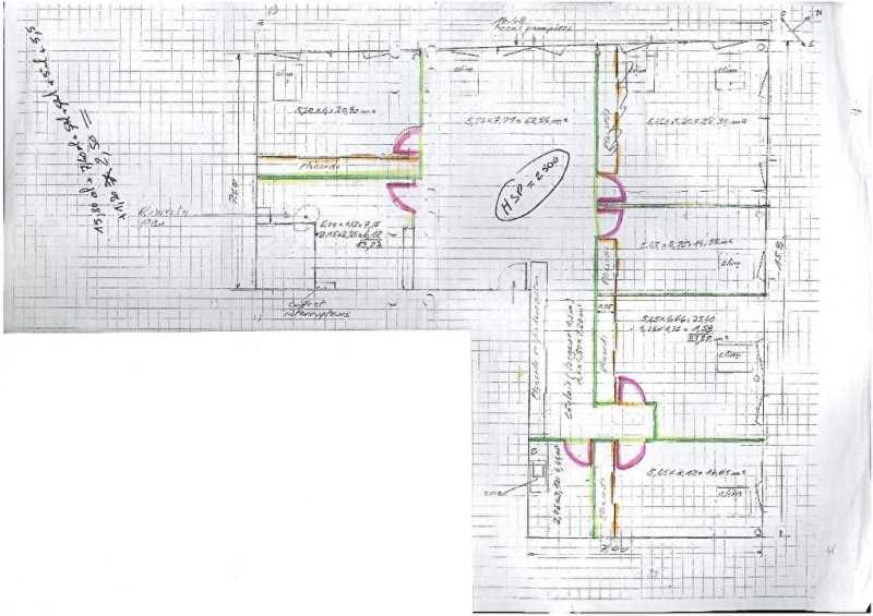 Location bureaux 190 m² non divisibles