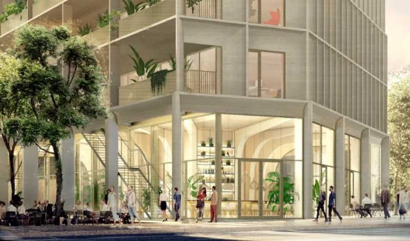 Dans le nouveau quartier de Bordeaux Belvédère, à