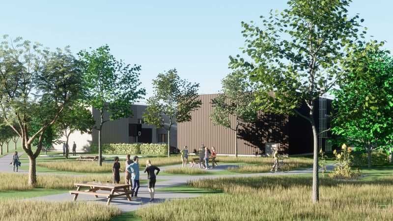 Situé à proximité de la N89  sortie 2 et à 15 min