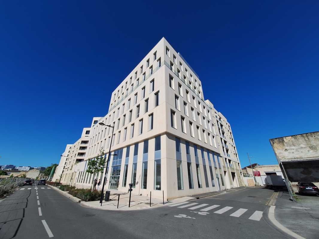 Au sein du quartier Euratlantique près de la Gare