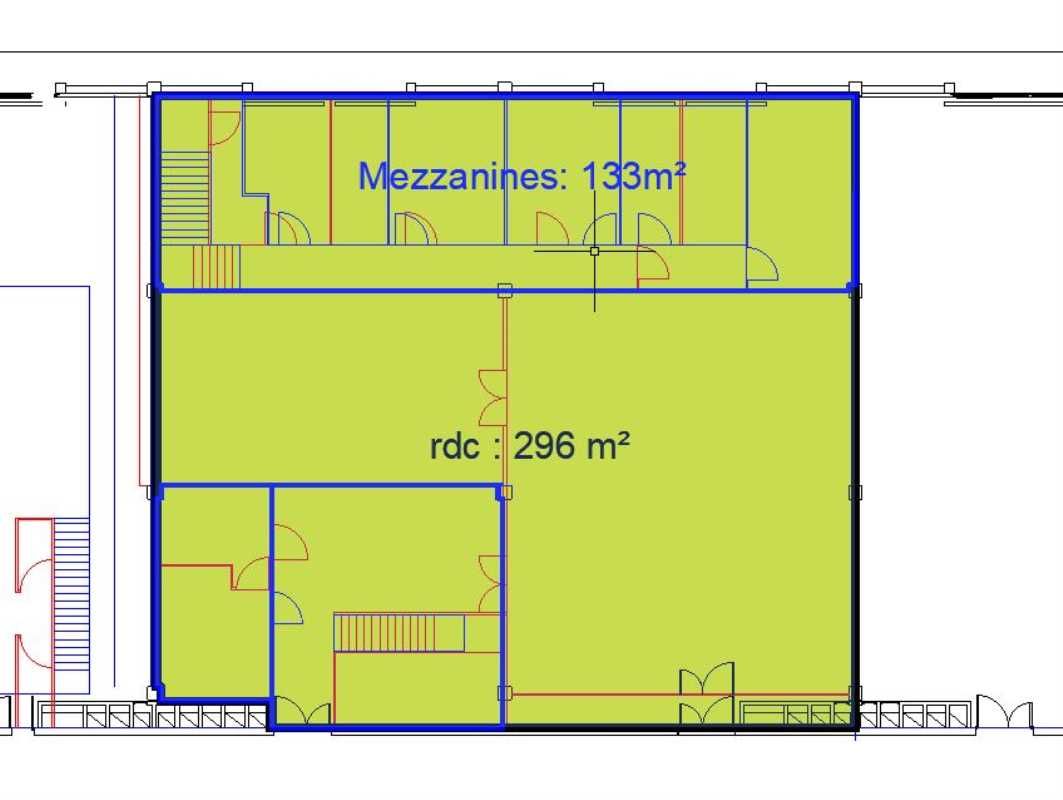 Location bureaux 874 m² divisibles à partir de 200 m²