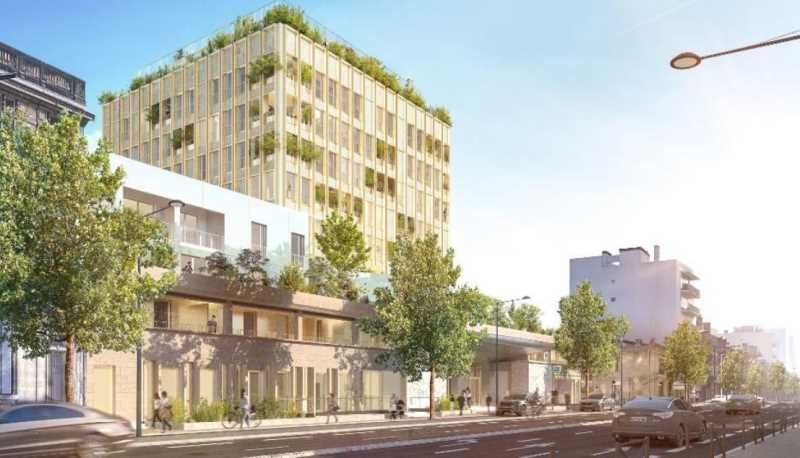 Sur les Boulevards de Bordeaux, proche du Parc Bo