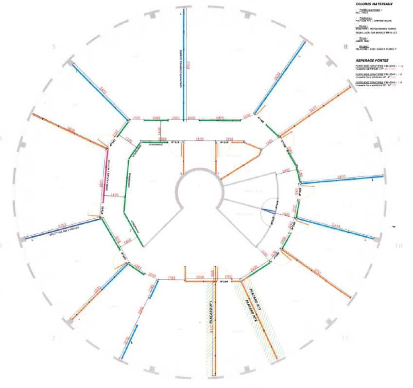 Location bureaux 488 m² non divisibles