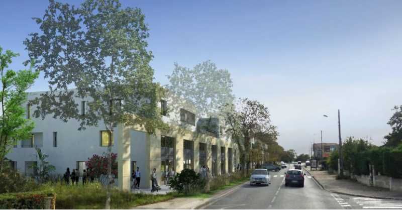 A l'entrée de la ville de Carbon Blanc et de l'A1