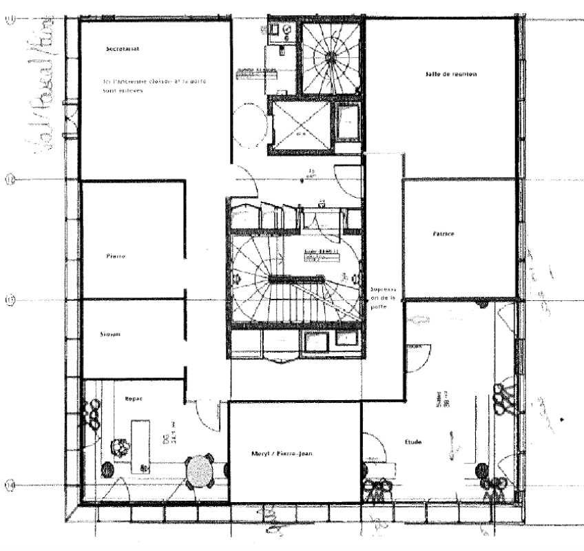Location bureaux 271 m² non divisibles