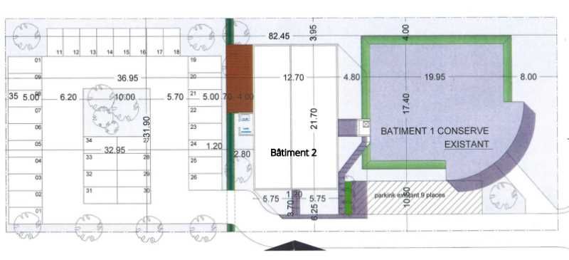 Location bureaux 870 m² divisibles à partir de 630 m²