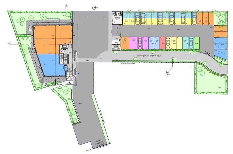 Vente bureaux 639 m² divisibles à partir de 75 m²