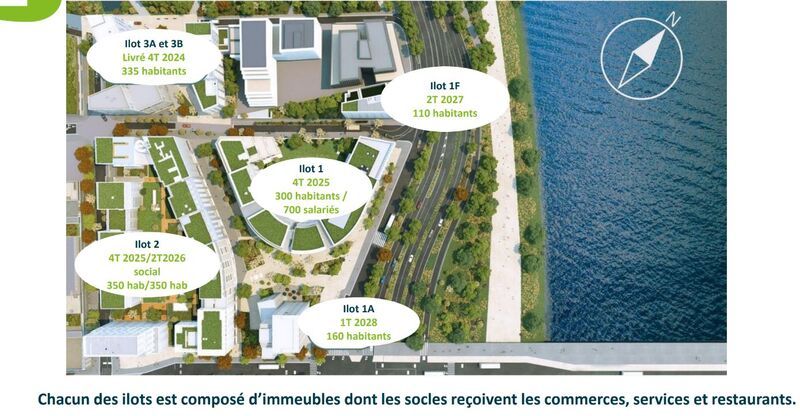Location locaux commerciaux 5126 m² divisibles à partir de 130 m²