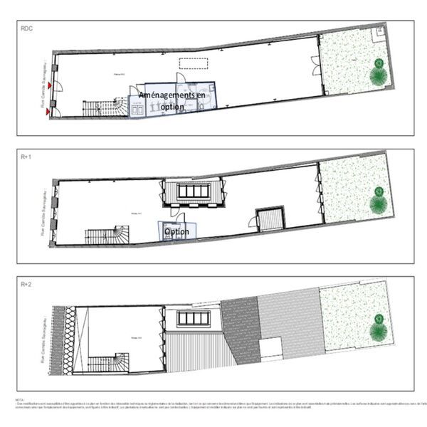 Location bureaux 358 m² non divisibles