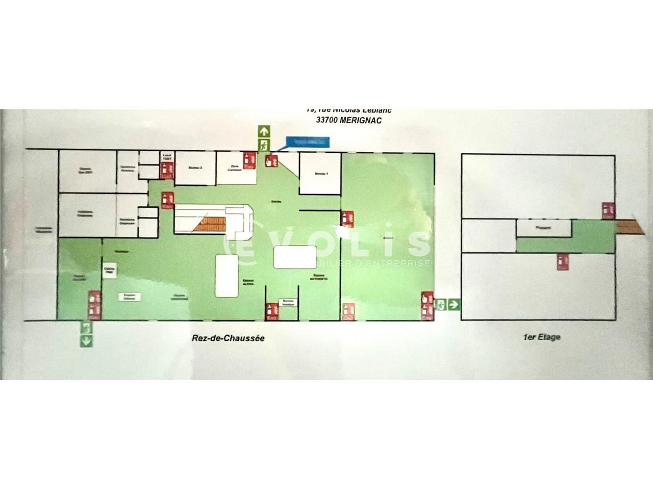 Location entrepots 700 m² non divisibles