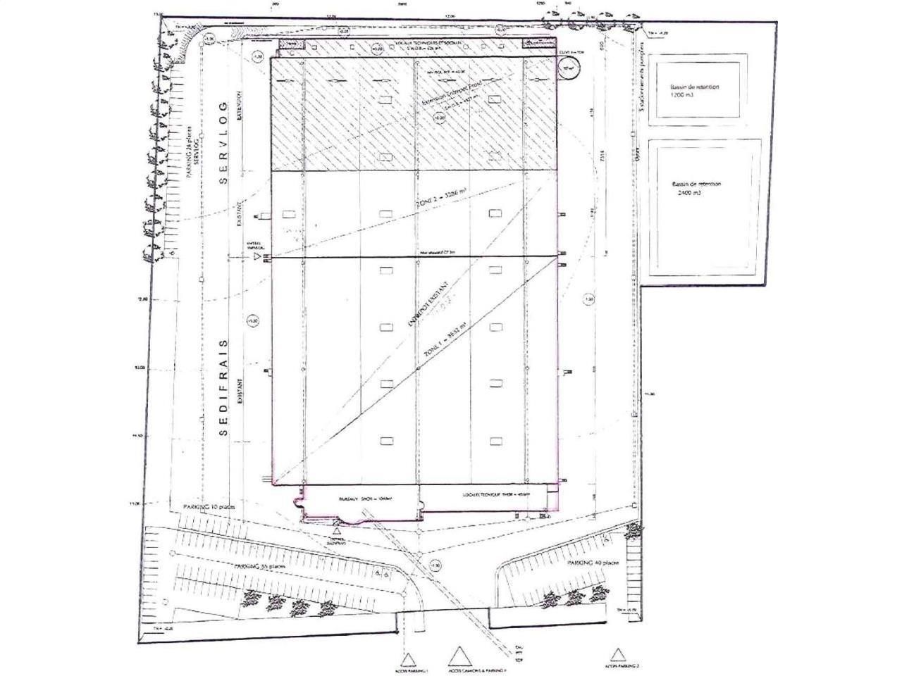 18372 m² pour ce activité en location à Montsoult