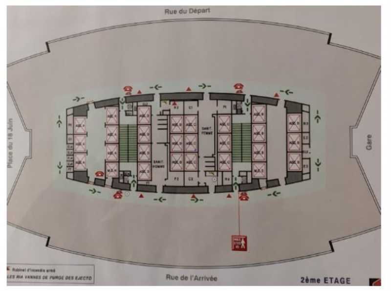 Location bureaux 1600 m² non divisibles