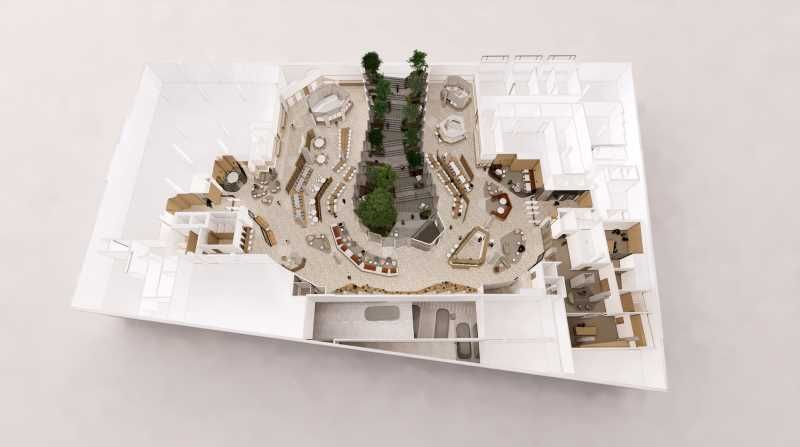 Location bureaux 18968 m² divisibles à partir de 747 m²