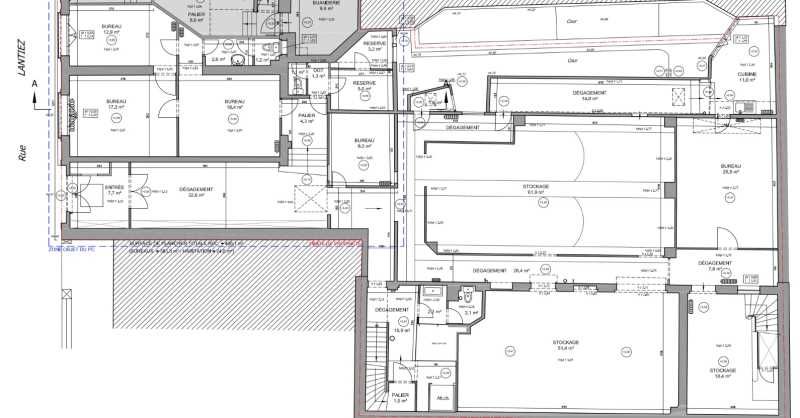 Location bureaux 539 m² non divisibles